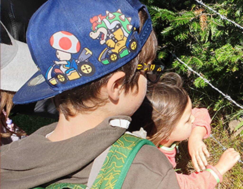 Familienausflug und Naturerlebnis in der Schweiz Kinder bei Naturaktivität in der Schweiz – entdecke Familienausflüge zu Kräutergärten und botanischen Anlagen mit MiBon-Rabatten