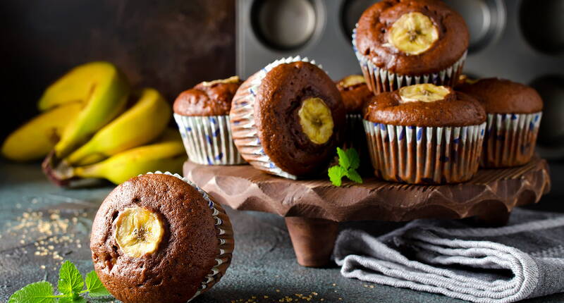 Ein wunderbares Rezept, mit dem du überreife Bananen verwerten und ein hochwertiges Dessert damit kreieren kannst.