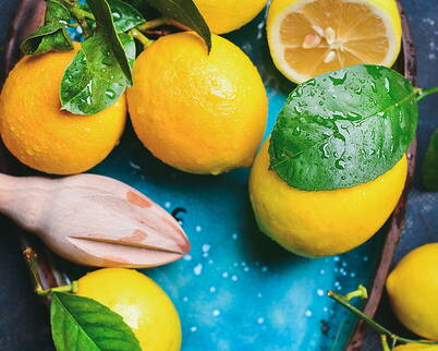 Zitronen-Gesichtsmaske – geeignet für fettige Haut, bei Akne oder grossporiger Haut Eine selbstgemachte Gesichtsmaske aus Zitronen kann das Hautbild aufhellen und verfeinern, da Zitronen reich an Vitamin C und Antioxidantien sind. Die Säure der Zitrone kann auch helfen, abgestorbene Hautzellen zu entfernen und das Auftreten von Akne und Mitessern zu reduzieren.