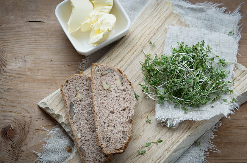 Aus nur drei Zutaten entsteht im Handumdrehen eine leckere und gesunde Zwischenmahlzeit.