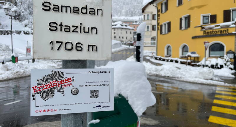 Familienausflug KrimiSpass Samedan. Hast du schon immer davon geträumt, als Detektiv oder Detektivin einen mysteriösen Mordfall zu lösen? Bei KrimiSpass bist du mittendrin statt nur dabei!