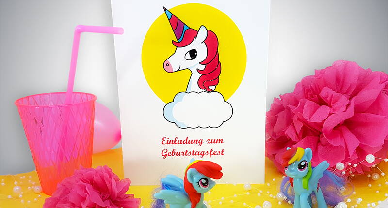 Jetzt kostenlose Einladungskarten für den nächsten Kindergeburtstag herunterladen und individuell gestalten.