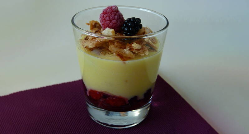 Ein schnelles und glustiges Dessert, welches du schon am Vorabend zubereiten und über Nacht im Kühlschrank lagern kannst.