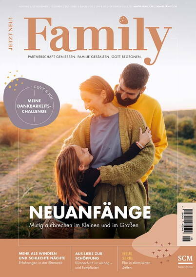 Das Magazin für Paare und junge Familien. Paar-Verstärker – Für ein Leben zu zweit im Trubel der Kinderphase. Entscheidungs-Hilfe – Wie wollen wir entscheiden, was ist uns wichtig? Eltern-Begleiter – Für die Zeit von den ersten Zähnen bis zu den ersten Pickeln. Für Eltern von Kindern bis 16.