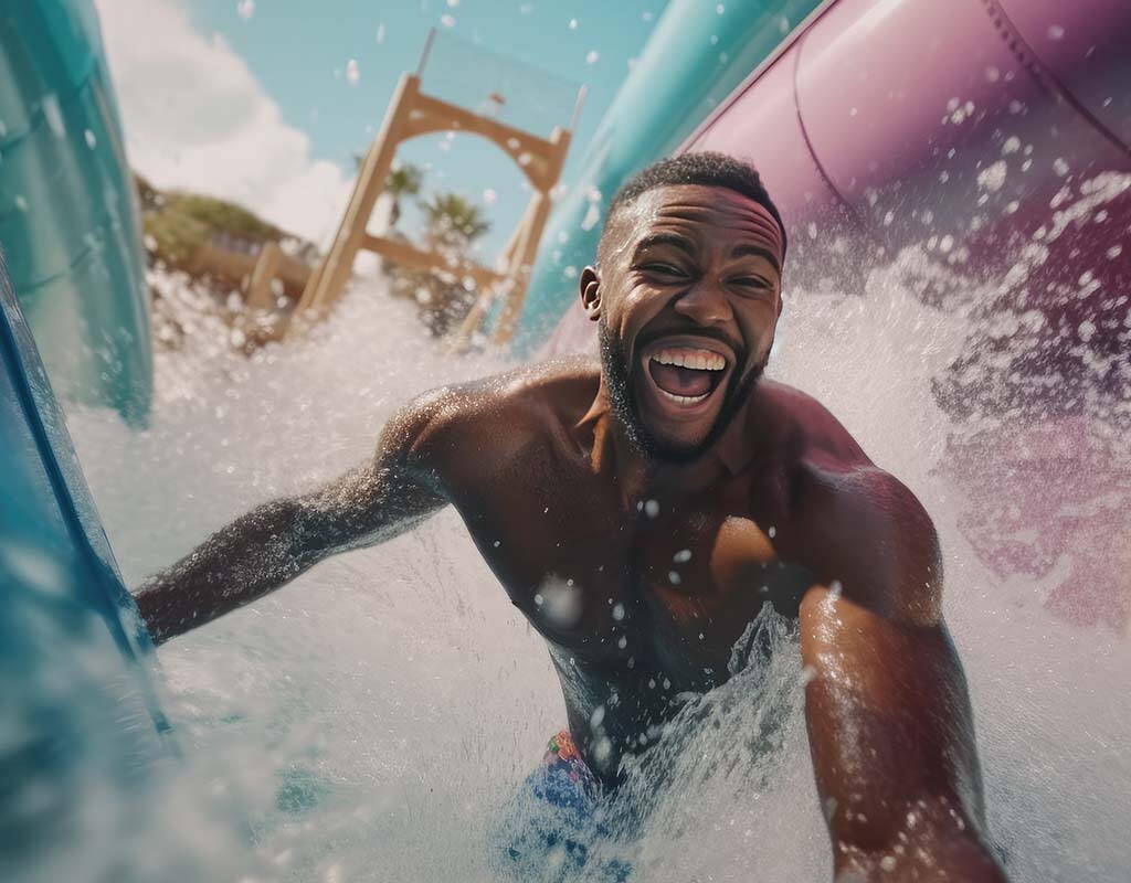 dans différents parcs aquatiques suisses. Toboggans, plaisir et action dans la piscine à vagues ou détente pure dans le SPA. Nos partenaires te proposent tout cela et bien plus encore à des prix imbattables. Cela vaut la peine d'y faire un tour!